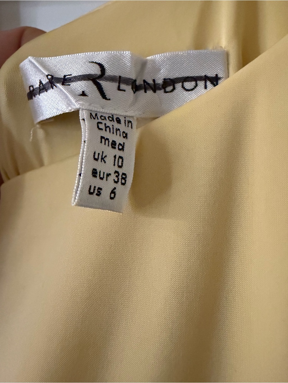 Rare London Yellow Maxi Dress - Picture 10 of 10